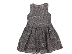 Wheat dress Sarah blue ink
